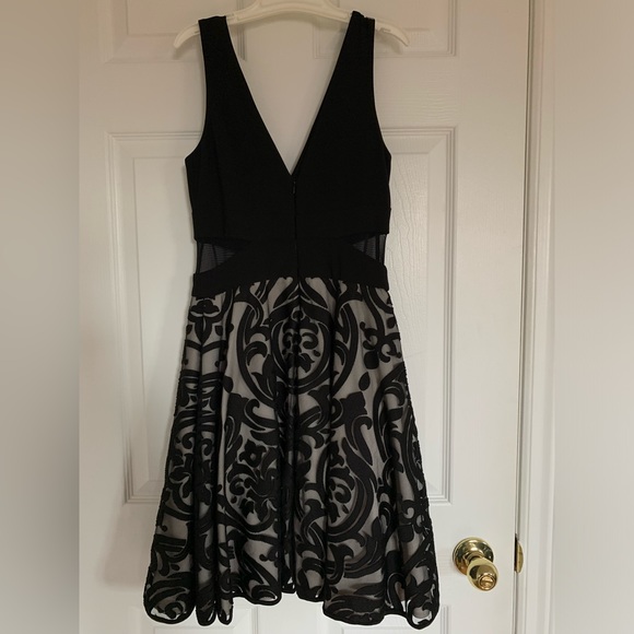 Ba Nites Black Evening Dress Size 2 - Picture 1 of 3